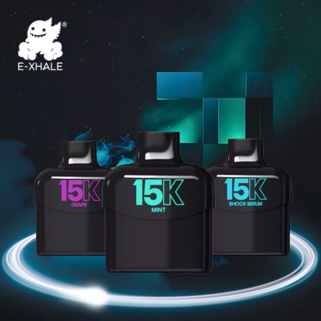 Exhale Disposable Pod 15000 Puff 50mg - 1x1